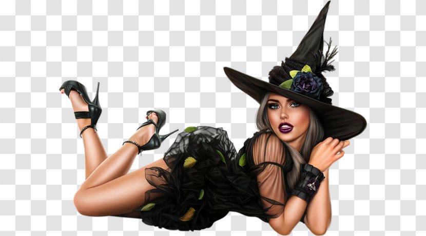 Witchcraft Woman - Cartoon - Witch Transparent PNG