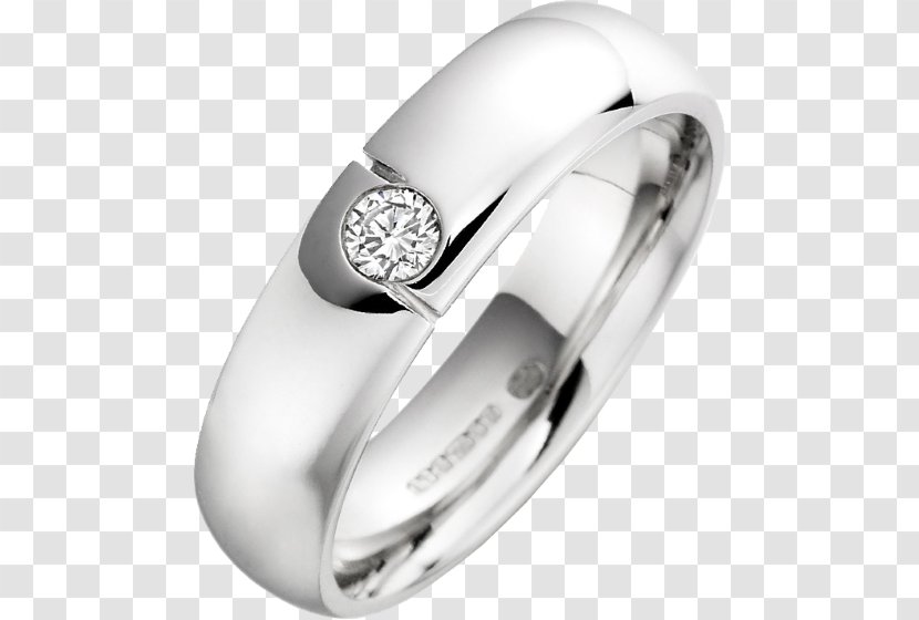 Wedding Ring Platinum Diamond Brilliant - Carat - Information Transparent PNG
