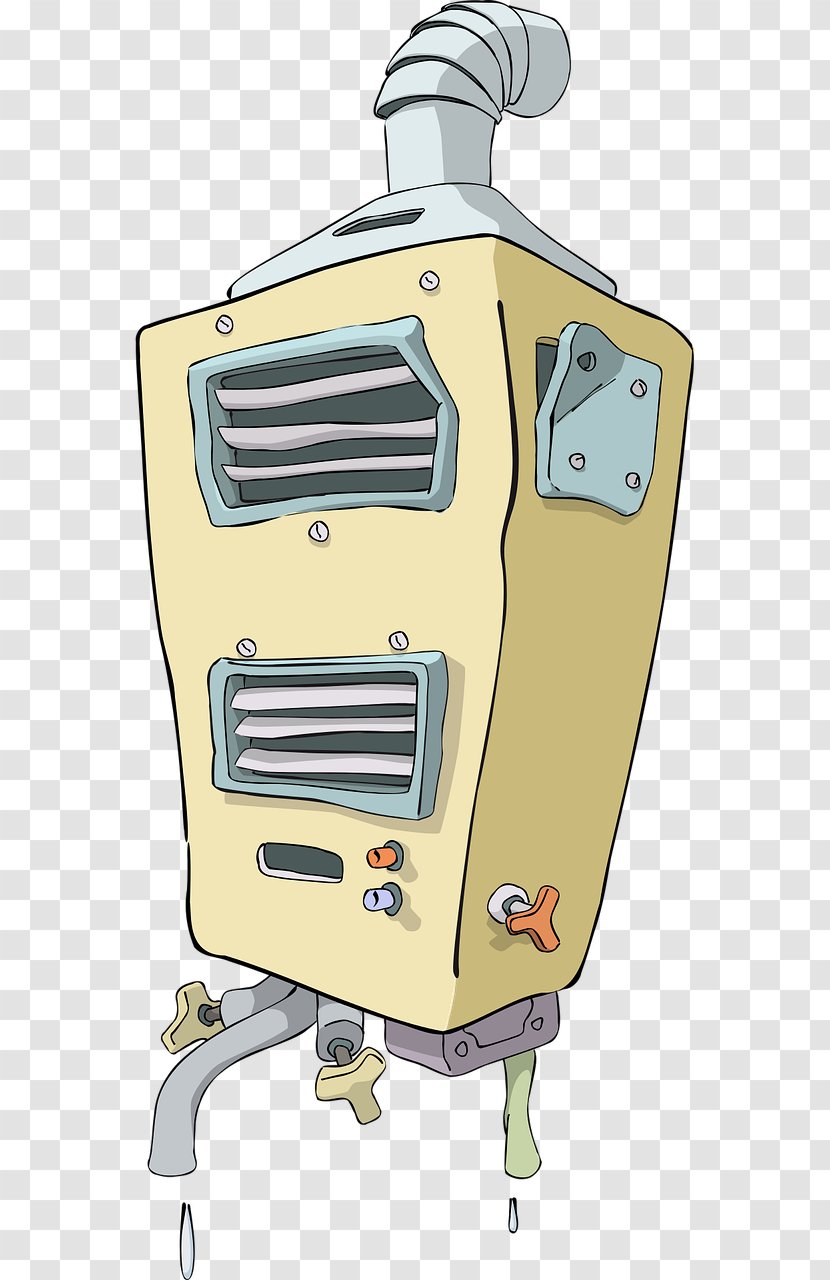Tankless Water Heating Electric Furnace Clip Art - Storage Heater - Timer Transparent PNG