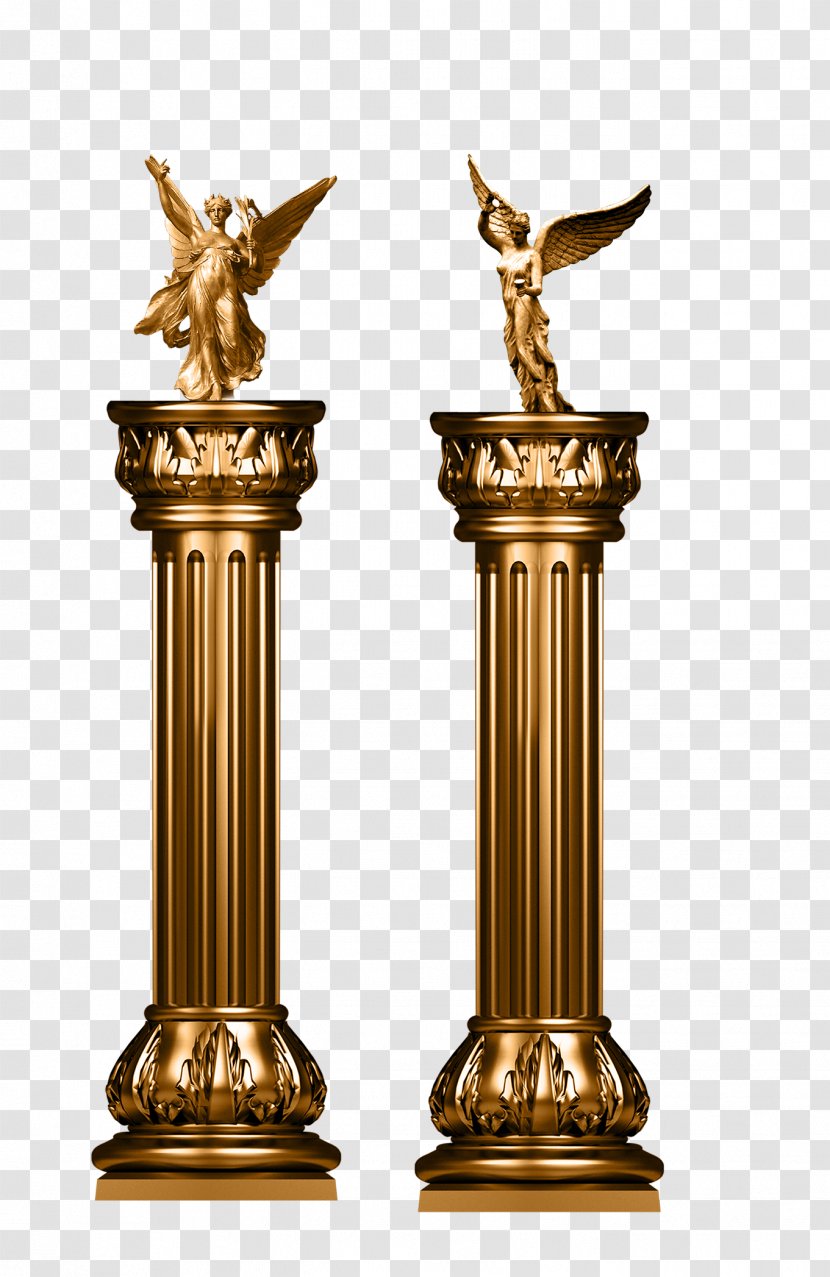 Column - Statue - Our Lady Transparent PNG