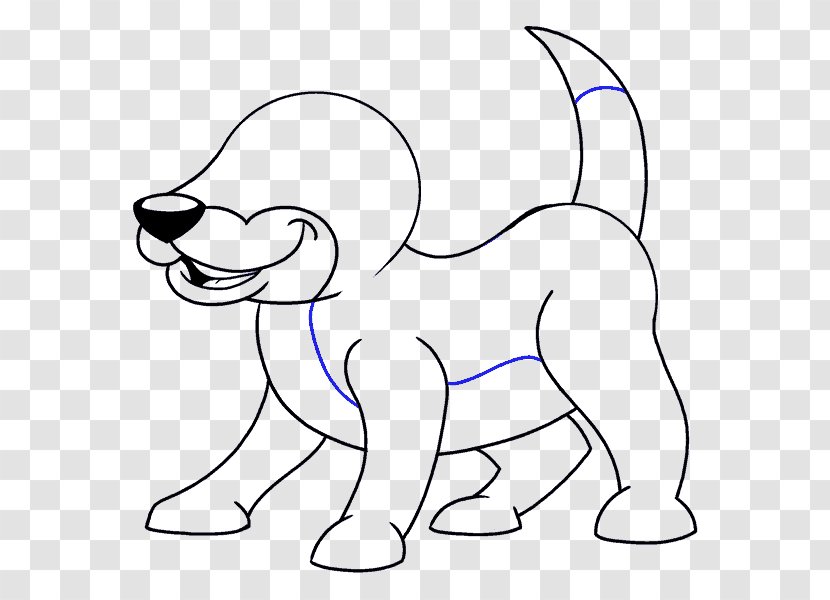 Dog Drawing Cartoon Clip Art - Flower Transparent PNG