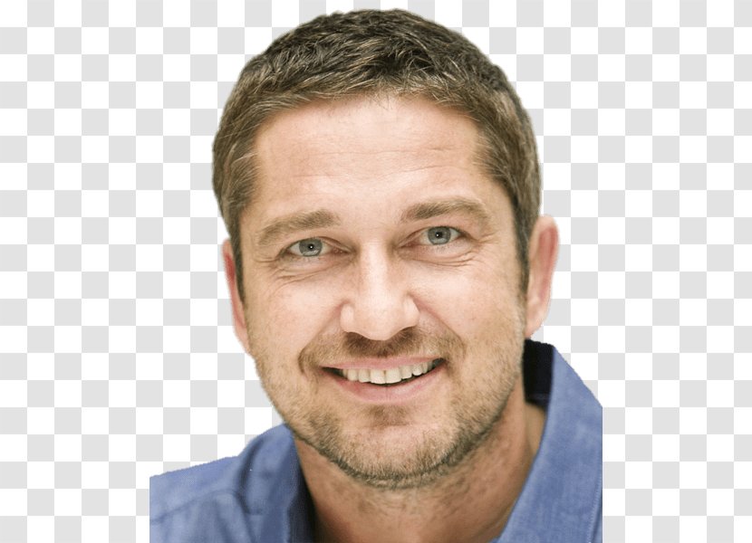 Gerard Butler Voice Actor Hairstyle Film Producer - Face Transparent PNG