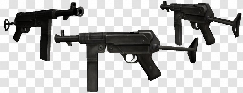 Firearm Submachine Gun Weapon Pistol - Trigger - Machine Transparent PNG
