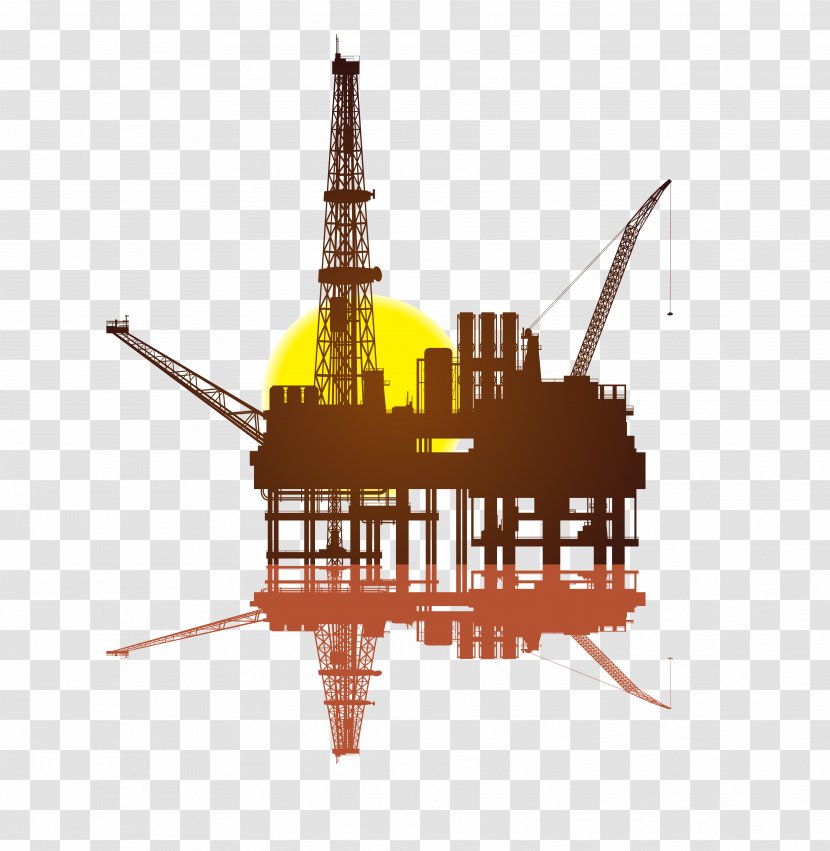Oil Platform Drilling Rig Petroleum Well Clip Art - Stock Photography - Crane Transparent PNG