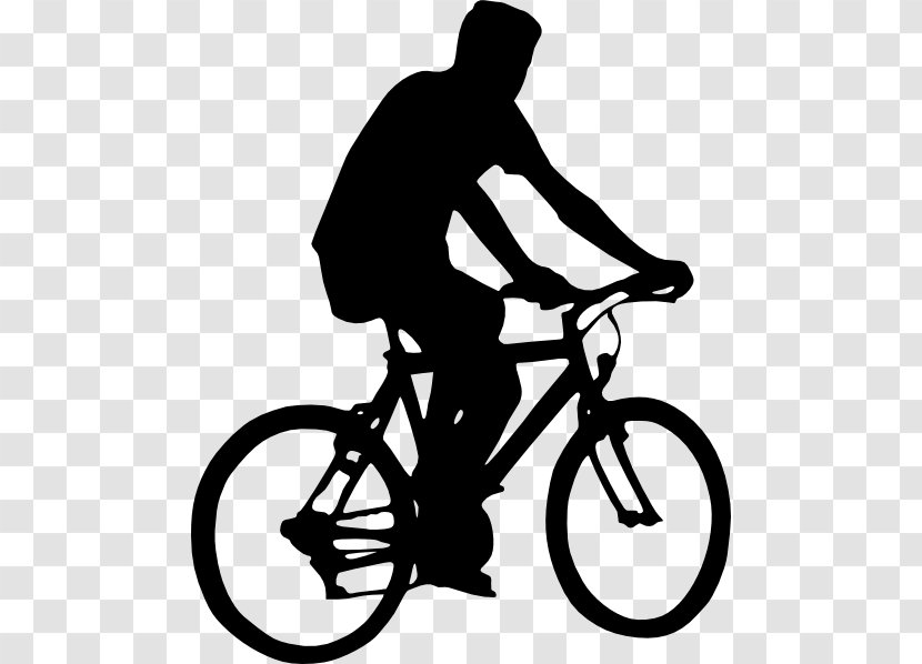 Bicycle Cycling Silhouette Clip Art - Motorcycle Transparent PNG
