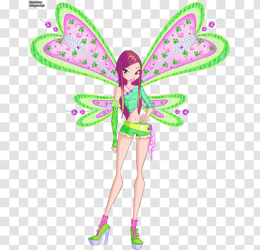 Roxy Winx Club: Believix In You Musa Tecna Aisha - Mythical Creature - Coutry Transparent PNG