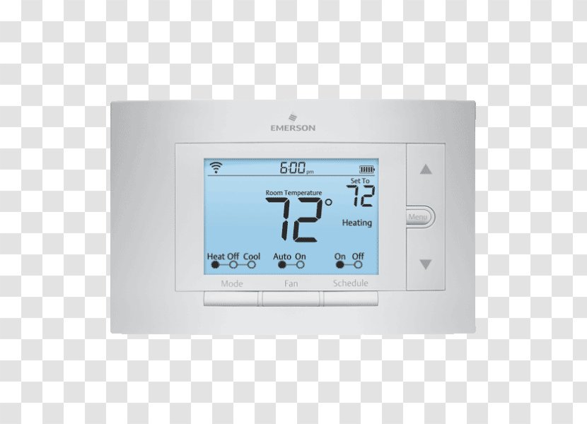 Smart Thermostat Programmable Wi-Fi HVAC - Flower - Emerson Transparent PNG
