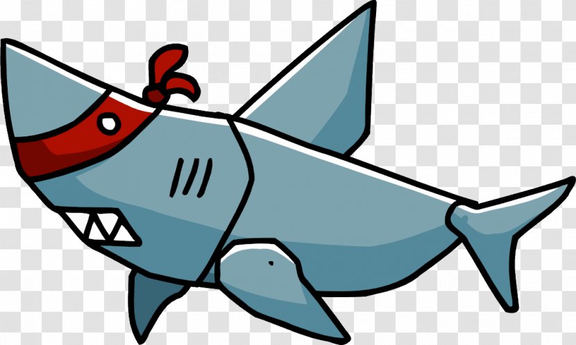 Scribblenauts Unlimited Basking Shark Megamouth - Hammerhead - Cartoon Transparent PNG