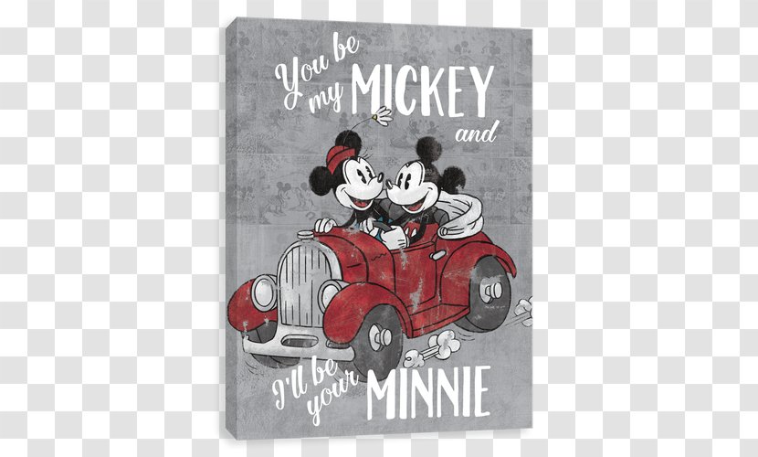 Minnie Mouse Mickey Gallery Wrap Canvas Vinylmation - Print Transparent PNG