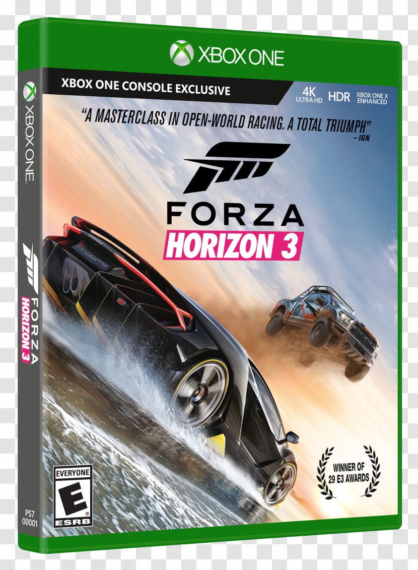 Forza Horizon 3 Motorsport 6 Xbox One Transparent PNG