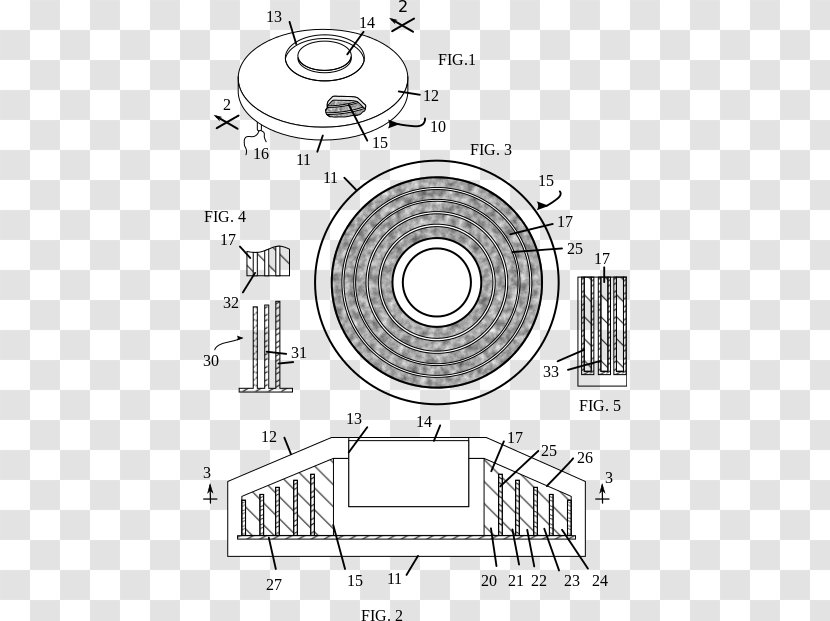 Technical Drawing Engineering Font - Standard - Ring Diagram Transparent PNG