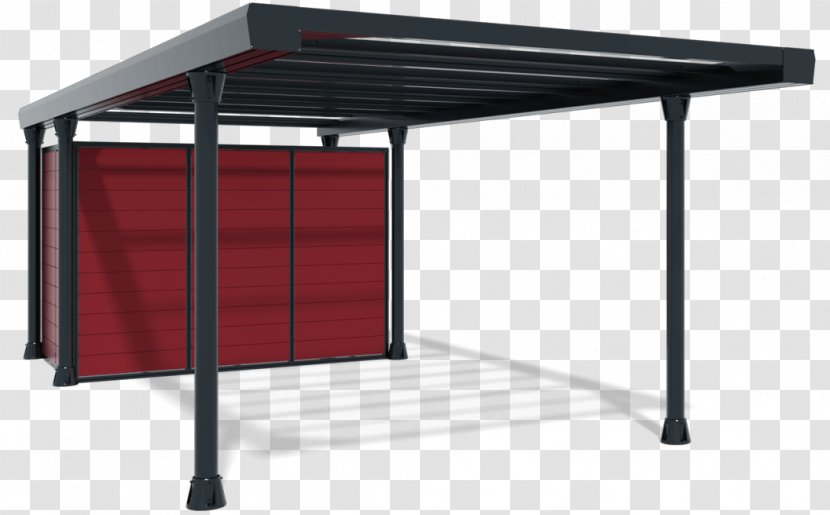 Carport Aluminium Fahrradgarage - Rolltor - Car Transparent PNG