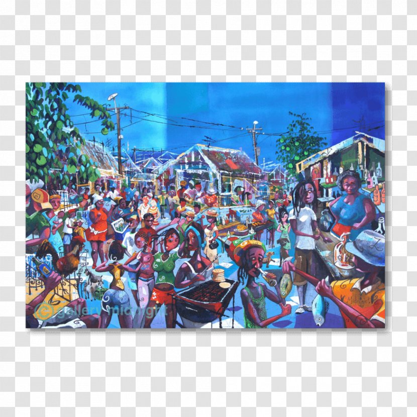 Amusement Ride Mural Graffiti Park - Friday Night Party Poster Transparent PNG