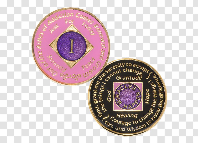 Narcotics Anonymous Medal Alcoholics Sobriety Coin Transparent PNG