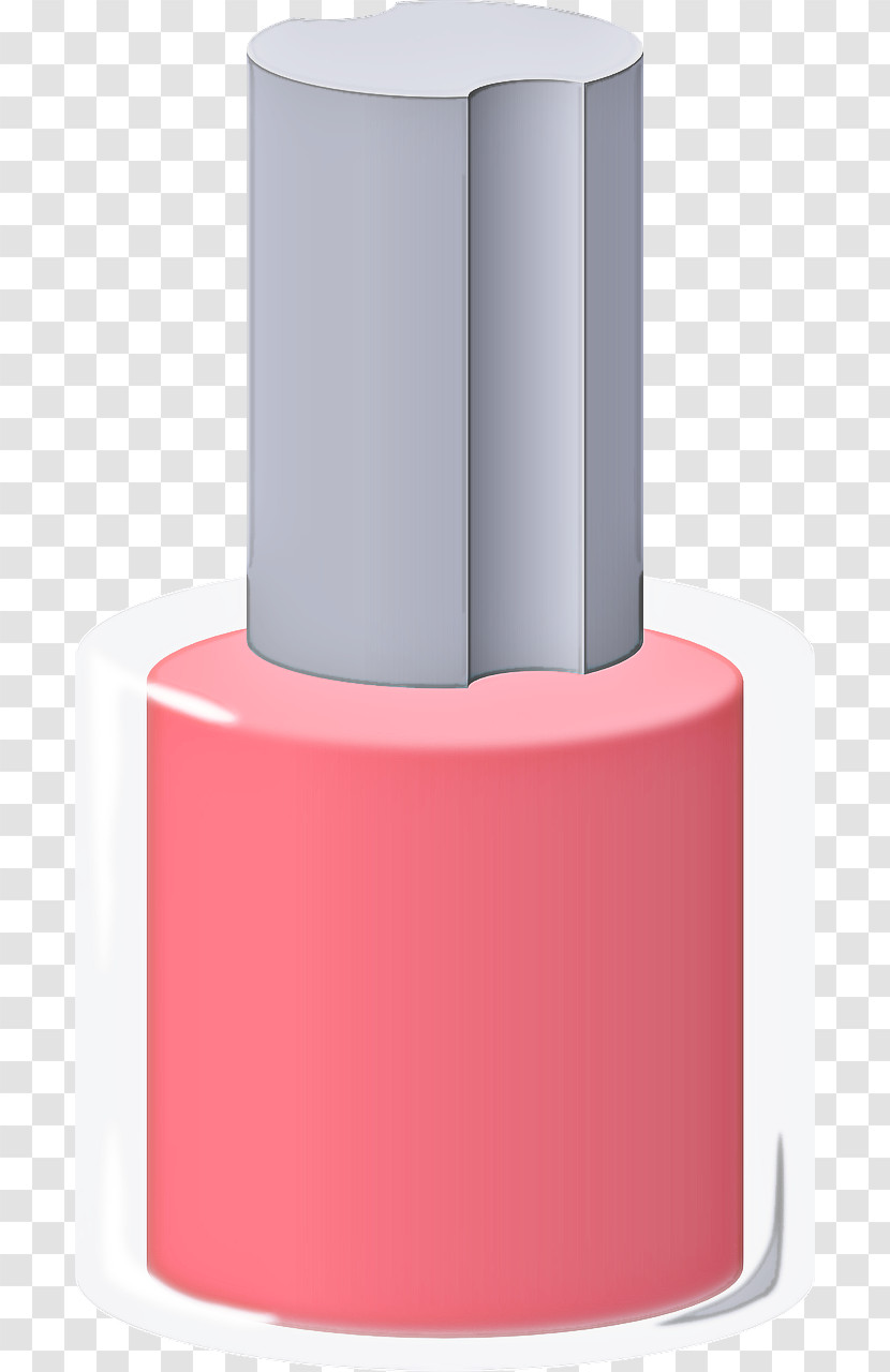 Pink Nail Polish Cosmetics Beauty Nail Care Transparent PNG