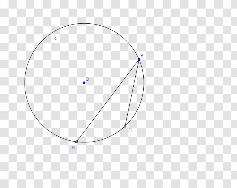 Circle GeoGebra Angle Line - Geogebra Transparent PNG
