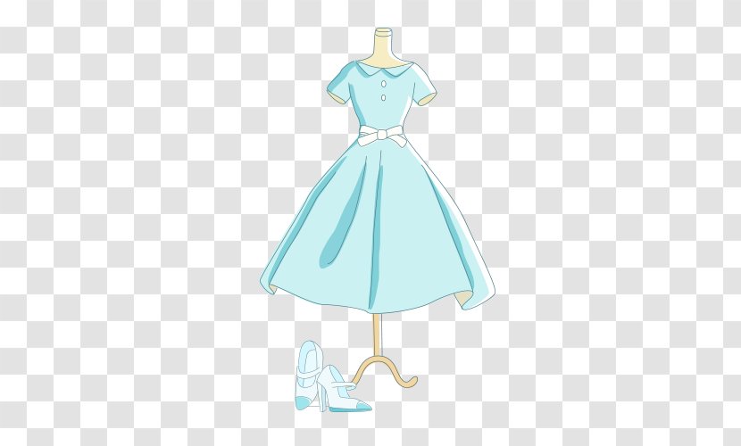 Robe Gown Dress Blue - Costume Design - Light Picture Transparent PNG