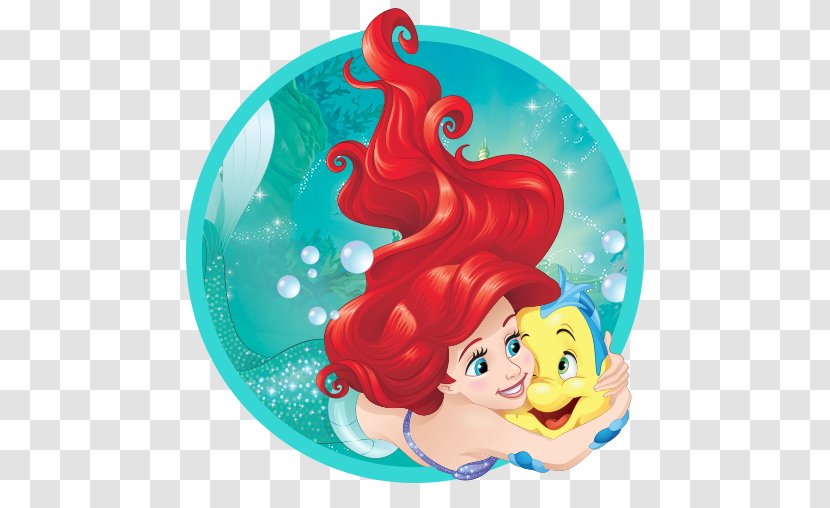 Ariel The Little Mermaid Toy Balloon Party Convite - Mythical Creature Transparent PNG