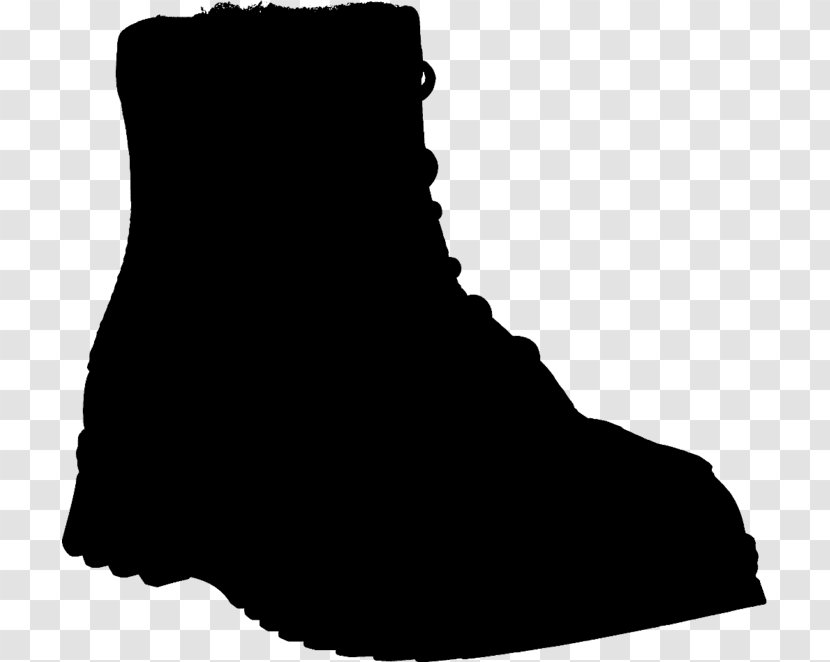 Shoe Boot Walking Joint Clip Art - Black - Silhouette Transparent PNG