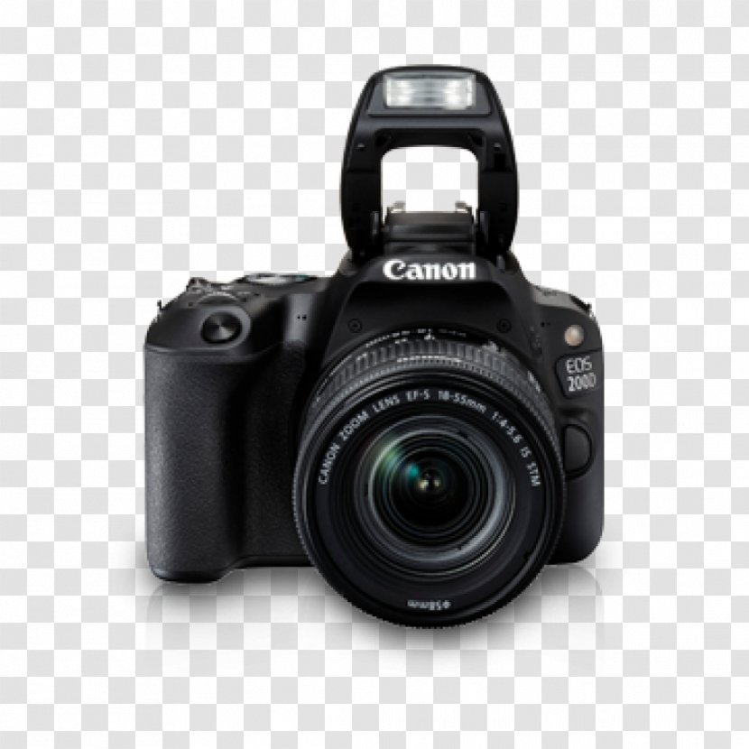 Canon EOS 200D EF-S 18–135mm Lens Mount EF - Cameras Optics - Camera Transparent PNG