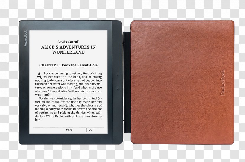 E-Readers PocketBook International E Ink Computer Brown - Tablet Computers - Inkpad Transparent PNG