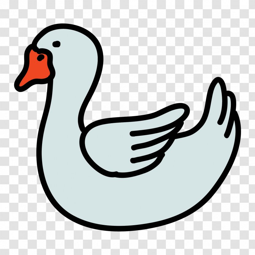 Duck Goose Clip Art Bird Chicken Transparent PNG