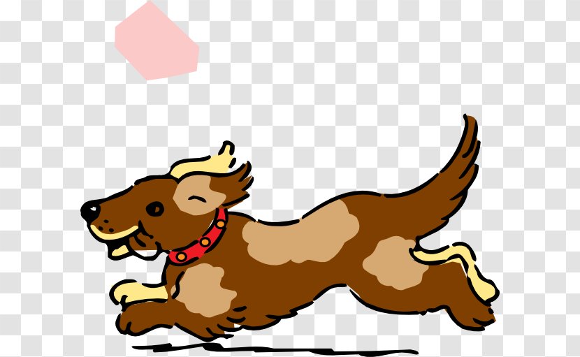Dog Puppy Clip Art - Website - Moving Running Cliparts Transparent PNG