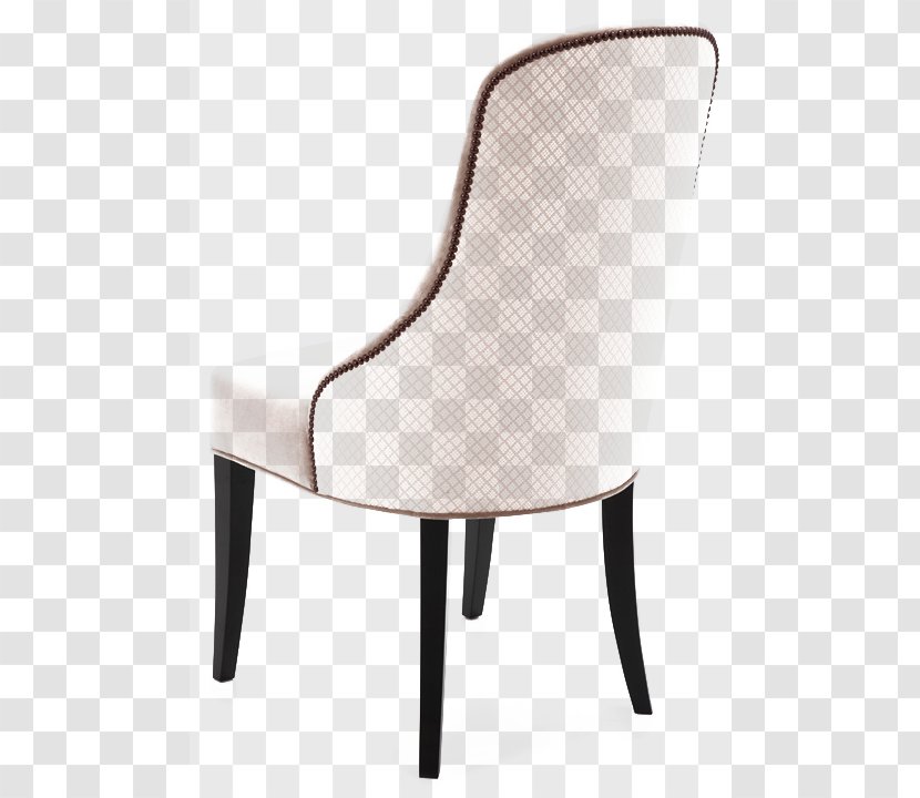 Chair Brown Pattern - Armchair Transparent PNG