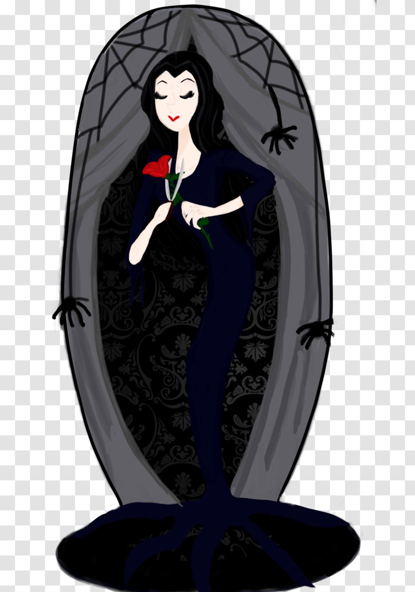 Legendary Creature Animated Cartoon - Mythical - Wednesday Addams Transparent PNG