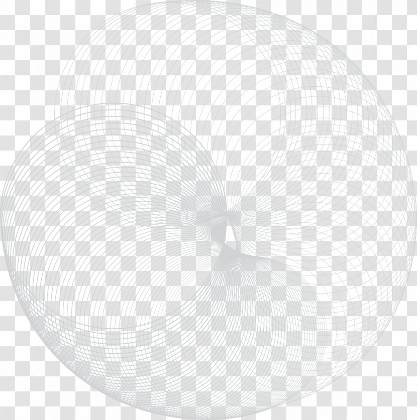 White Circle Angle Pattern - Point - Black Ring Transparent PNG