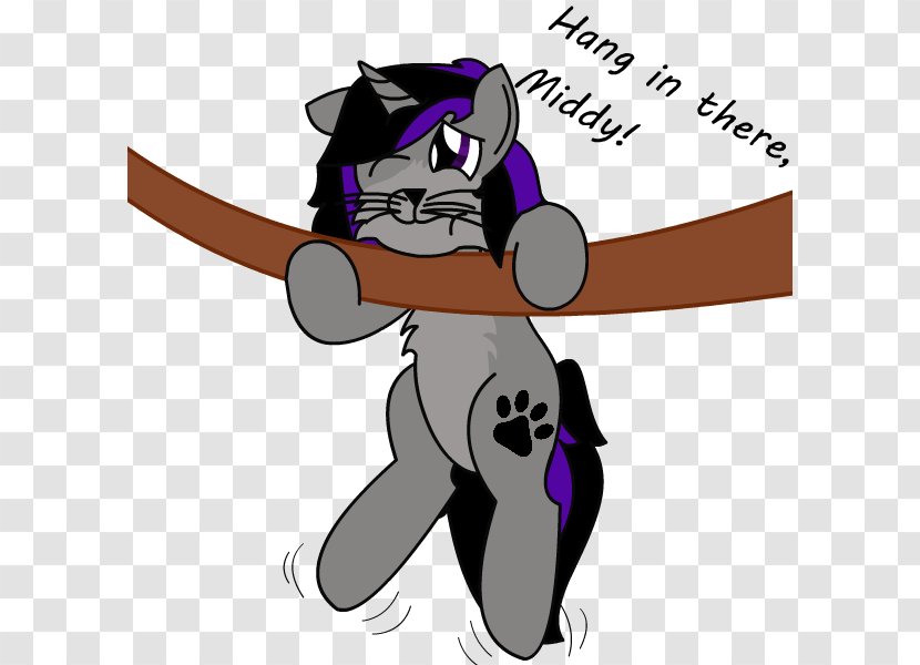 Cat Horse Dog Canidae - Tail - Hang In There Transparent PNG