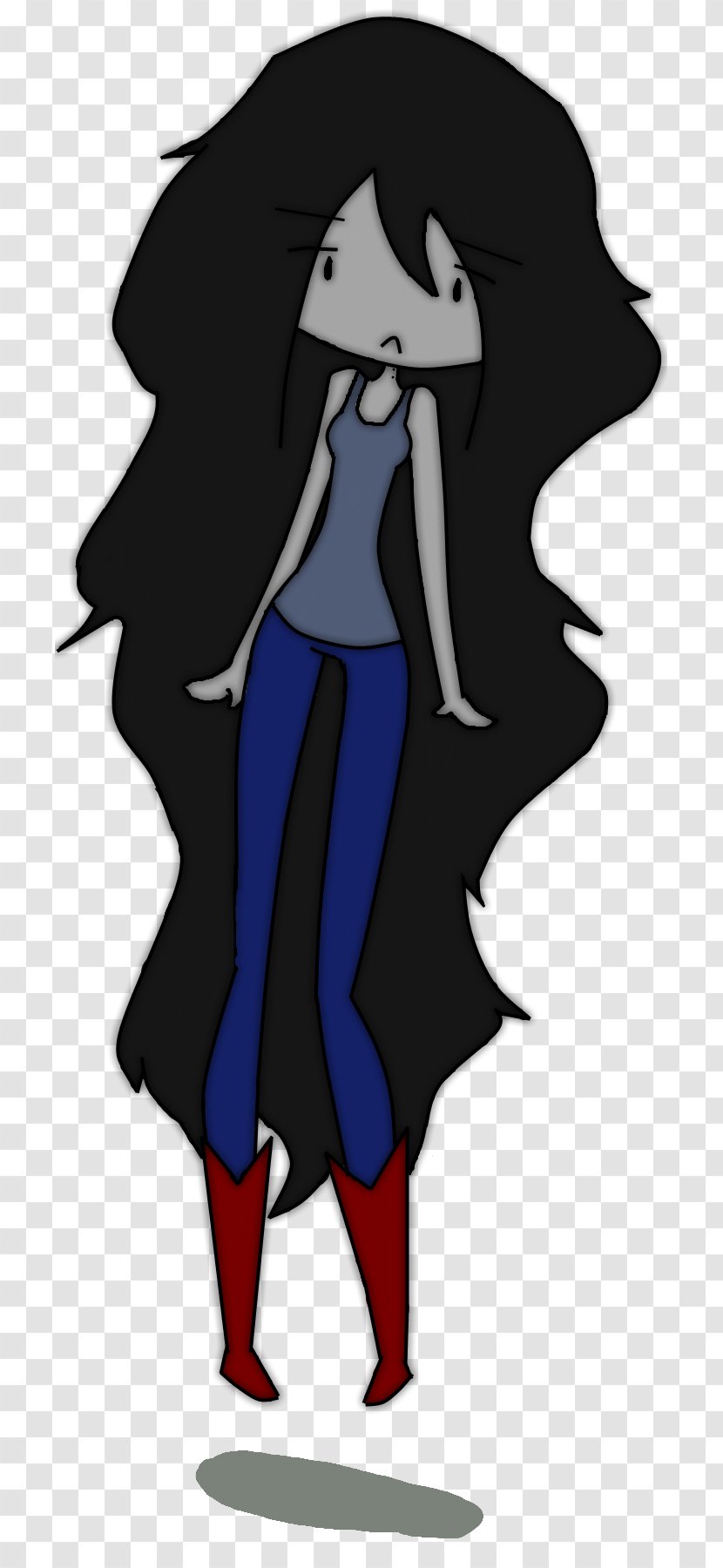 Marceline The Vampire Queen Art - Coloring Book Transparent PNG