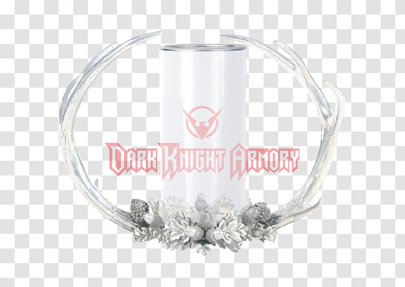 Candlestick Pewter Silver Deer - Glass - Candle Transparent PNG