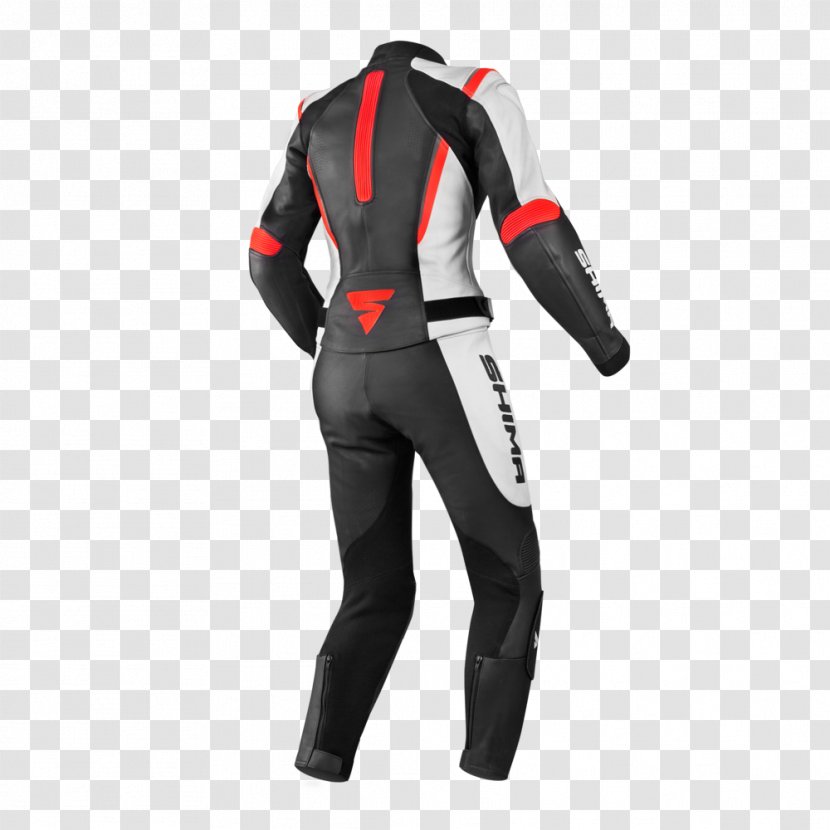 Boilersuit Jacket Motorcycle Clothing Wetsuit - Red Transparent PNG