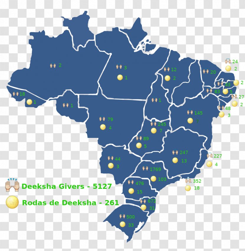 Southeast Region, Brazil Map Royalty-free Transparent PNG