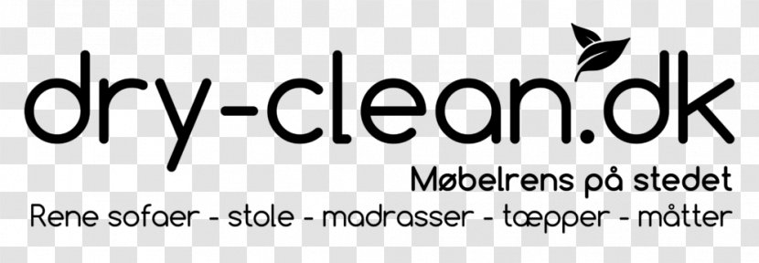 Logo Brand Line Font - Monochrome - Dry Clean Transparent PNG