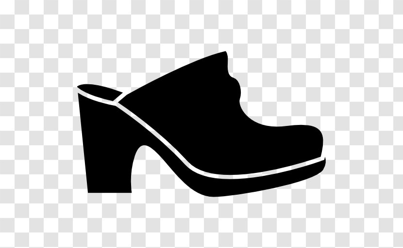 Slipper High-heeled Shoe Mule - Walking - Flat Footwear Transparent PNG