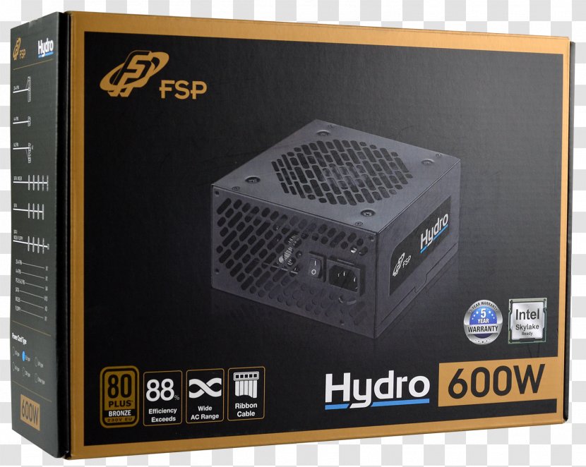 Power Supply Unit 80 Plus Converters ATX FSP Group - Fsp - Colorful Boxes Transparent PNG