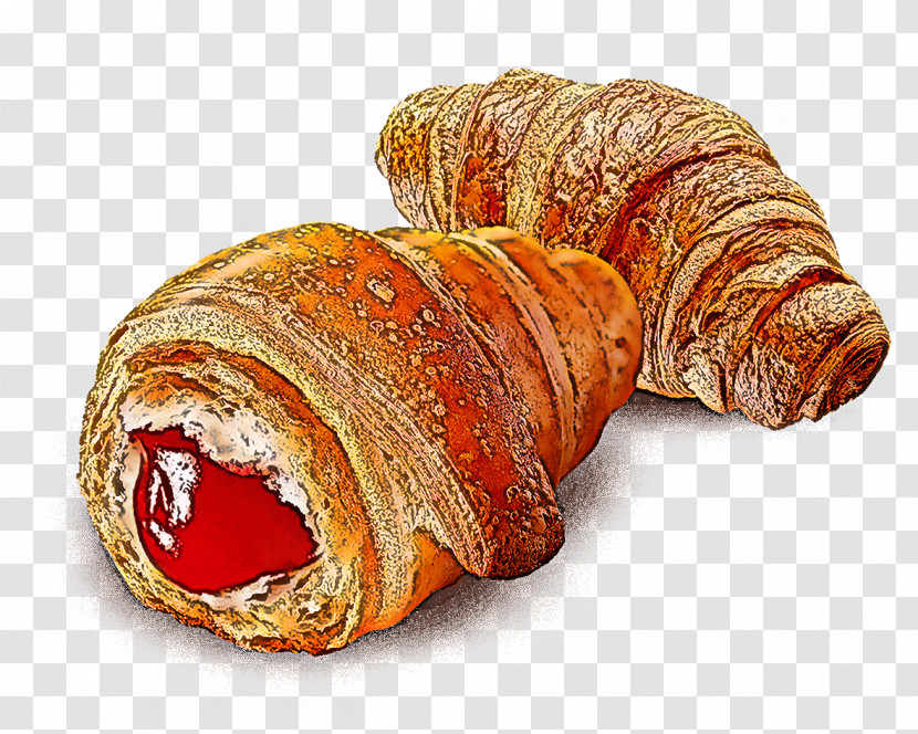 Food Cuisine Croissant Viennoiserie Dish Transparent PNG