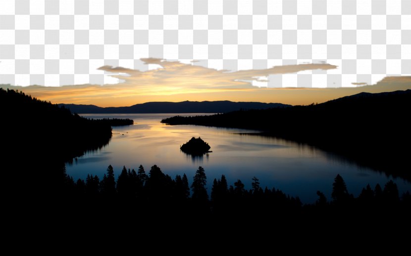 Emerald Bay State Park Lassen Peak Crater Lake Tahoe Wallpaper - Water Resources - United States Transparent PNG