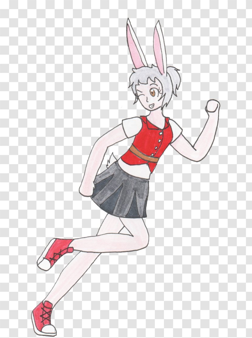 Clothing Drawing Costume - Watercolor - White Rabbit Transparent PNG