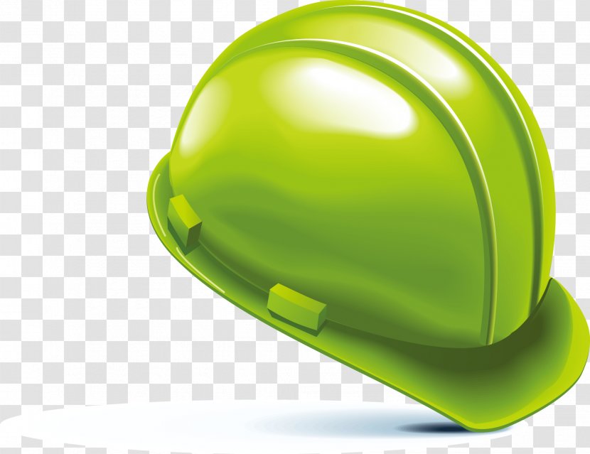Helmet Hard Hat - Chart - Green Design Elements Transparent PNG