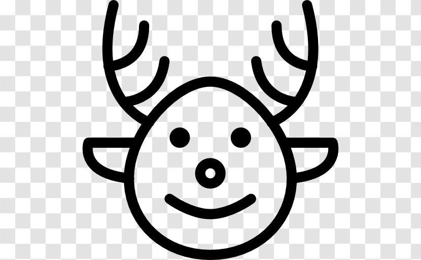 Rubber Stamp Reindeer Snout Postage Stamps Christmas - Long Deer Transparent PNG