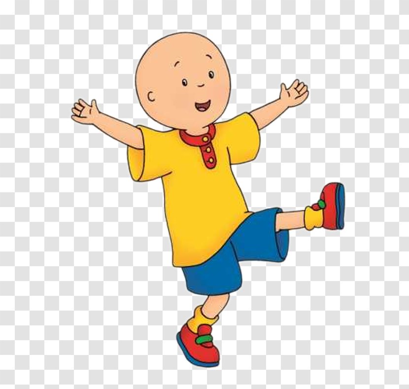 Caillou's Play Time Vyond Clip Art - Character - Smile Transparent PNG