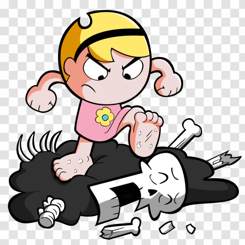 Mandy Grim Cartoon Drawing DeviantArt - Frame - Car Crusher Transparent PNG