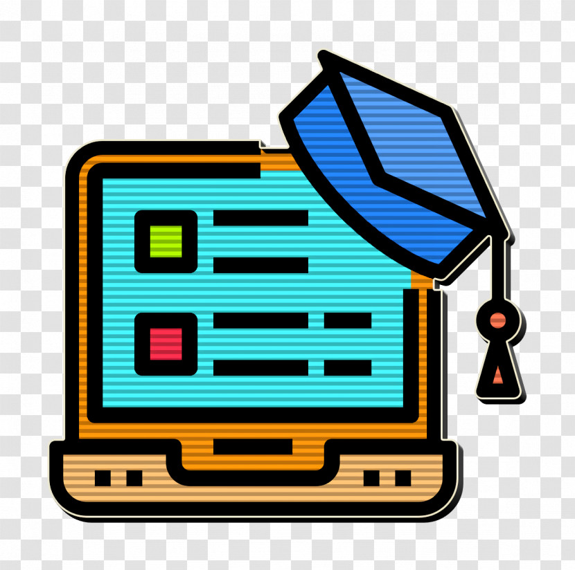 Book And Learning Icon Mortarboard Icon Student Icon Transparent PNG
