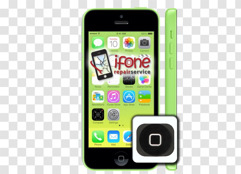 IPhone 5c 5s Apple Smartphone - Communication - Iphone Repair Transparent PNG