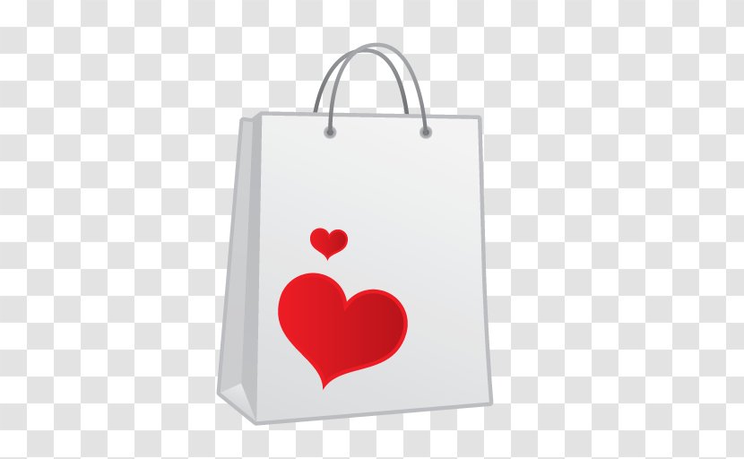 Shopping Bags & Trolleys Heart - Bag Icon Transparent PNG