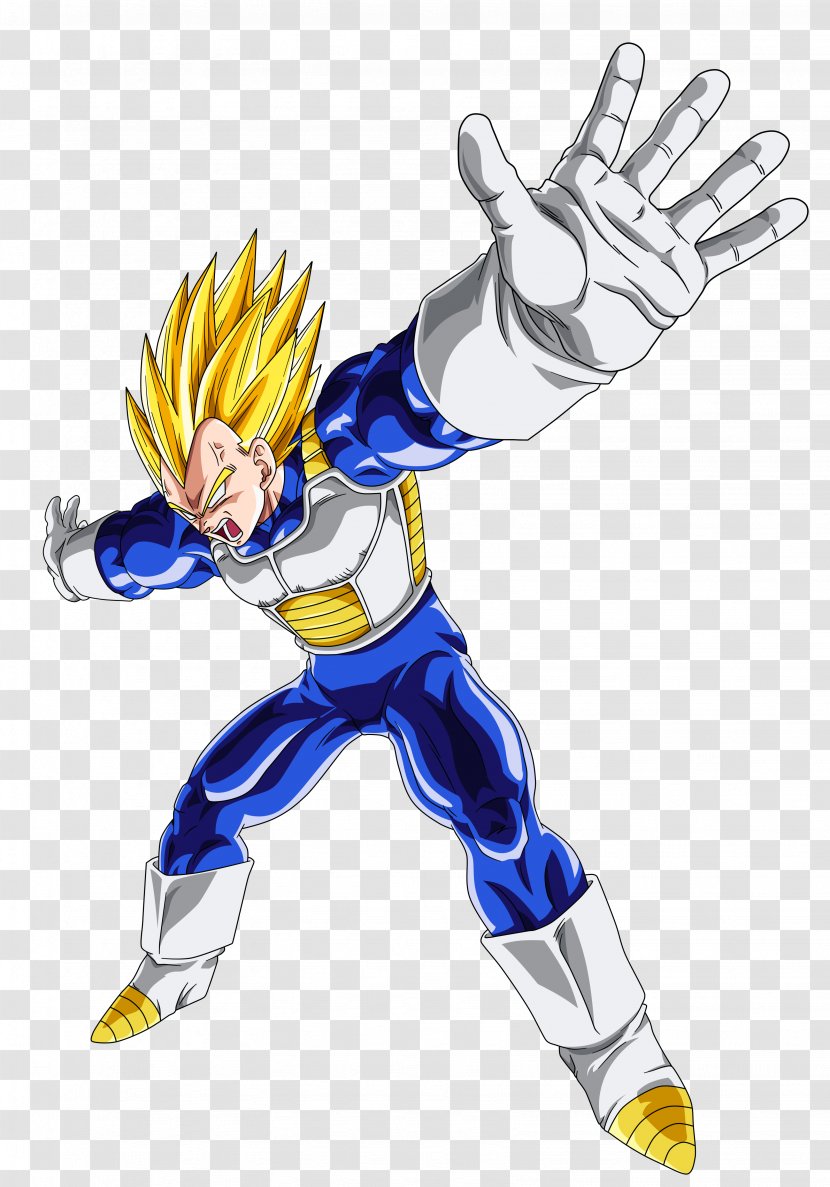 Vegeta Majin Buu Cell Gotenks Dragon Ball - Frame - Flash Transparent PNG