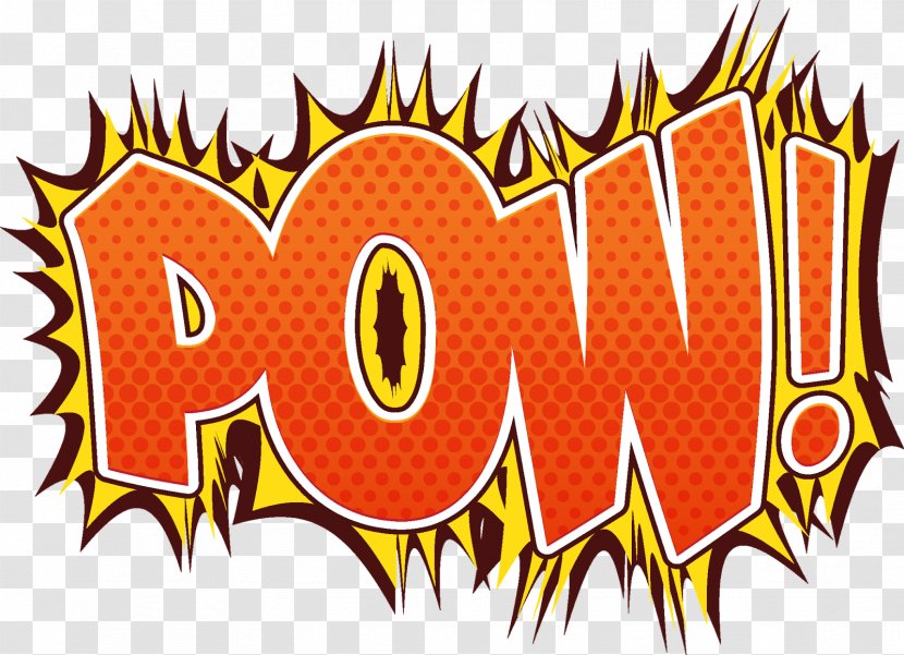 Clip Art - Poster - Pow Transparent PNG